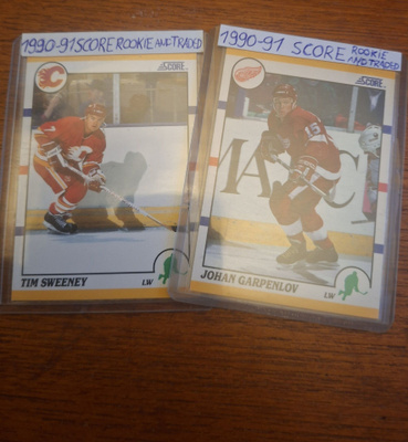 1990-91 Score Rookie and Traded