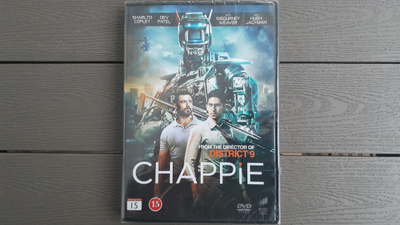 DVD: Chappie (Hugh Jackman, Sigourney Weaver 2015) UUSI