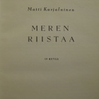 Matti Karjalainen: Karhulavalla / Meren riistaa - pikkukuva 3