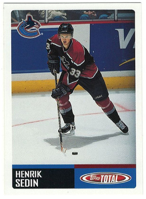 02-03 Topps Total #12 Henrik Sedin