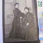 VANHA Kabinetti Valokuva Naiset Kivat Vaatteet Viipuri 1900- - pikkukuva 1