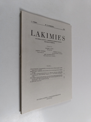 Lakimies 1/1991 : Suomalaisen lakimiesyhdistyksen aikakau...