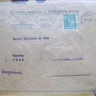 Suomen pankin kuori Iraniin vuodelta 1937 tuloleimoin - pikkukuva 1