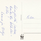 Postikortti, JOULUATERIA KISSAN KANSSA, WWF-tunnus - pikkukuva 2