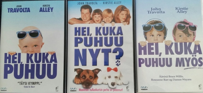 Hei, kuka puhuu - Trilogia - 1-3 -DVD