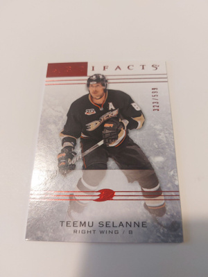 2014-15 Artifacts Ruby #76 Teemu Selänne /599