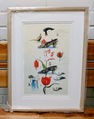 Leena Airikkala "Tulips and shoes"
