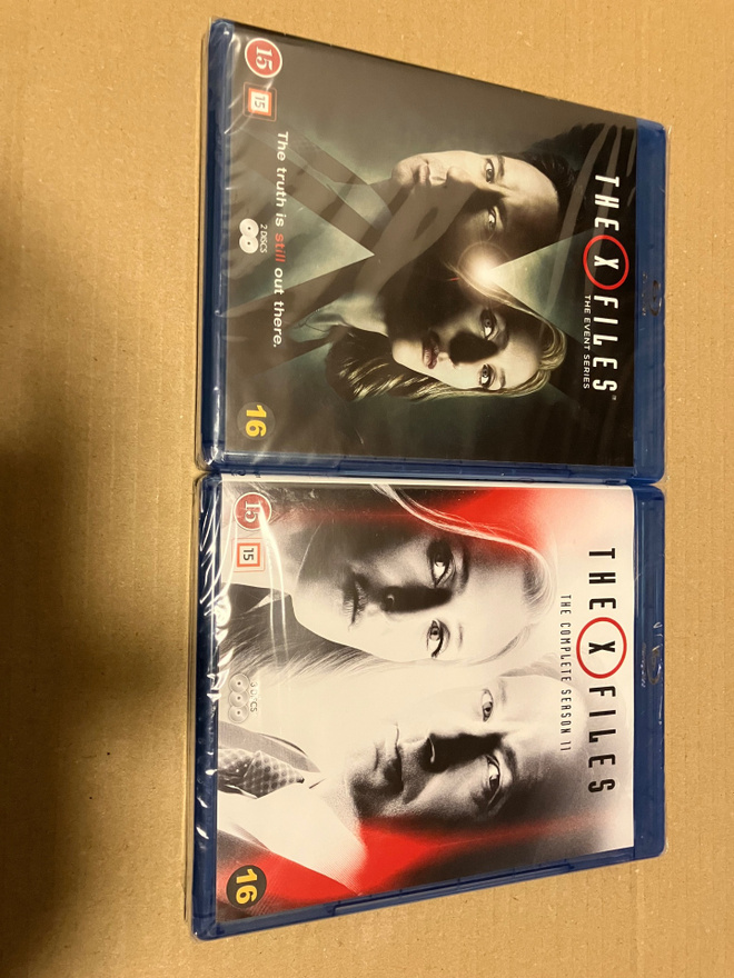Salaiset kansiot kausi 10 ja 11 Blu-ray UUSI suomitekstit