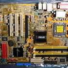 LGA775-emolevy Asus P5GD2 Rev. 2.04 Asuksen tehdaskunnostama - pikkukuva 1