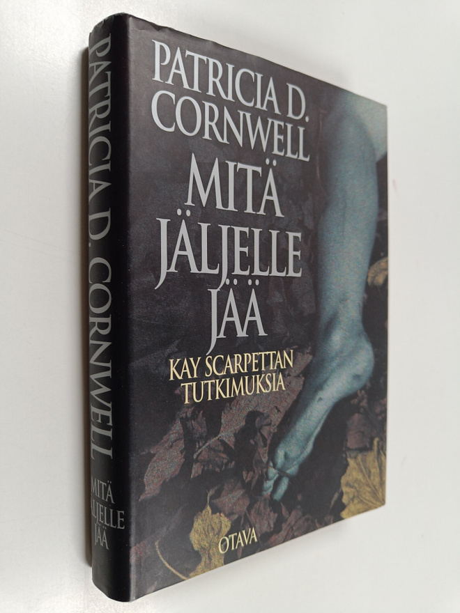 Patricia Cornwell : Mitä jäljelle jää (signeerattu)