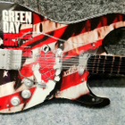 Green Day pianois kitara valmistettu puusta - pikkukuva 3