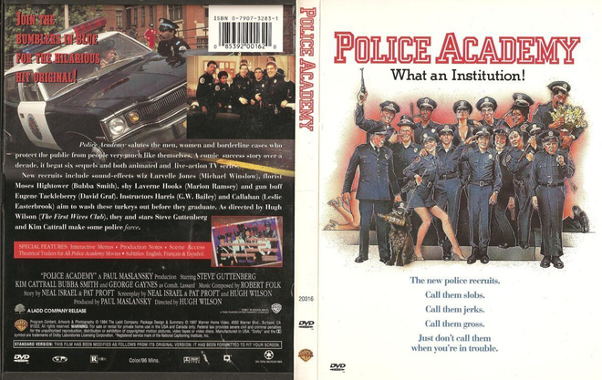 Police Academy - Poliisiopisto  DVD