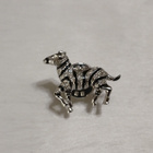 Seepra solki pinssi rintakoru silver plated - pikkukuva 1