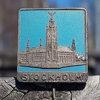 Vanha Stockholm merkki. Halkaisija - 28 mm. Hyväkuntoinen. - pikkukuva 5