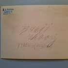 korttioriginaali 1900-l alku Viipuri, huvila, puisto Karjala - pikkukuva 2