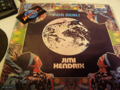 JIMI HENDRIX - FOR REAL  2 LP uk -75 M-/EX+