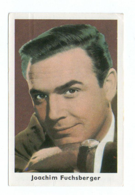 Purkkakuva Hellas Filmitähti-sarja 26 n:o 100 JOACHIM FUCHSB