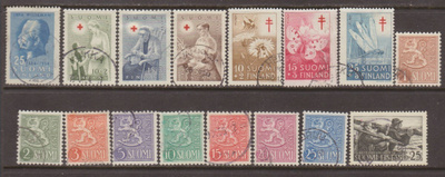 v.1954 Merkit leimattuna