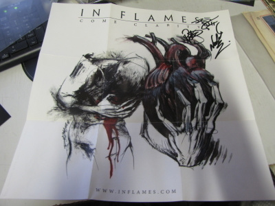 IN FLAMES COME CLARITY JULISTE KOLMELLA NIMMARILLA