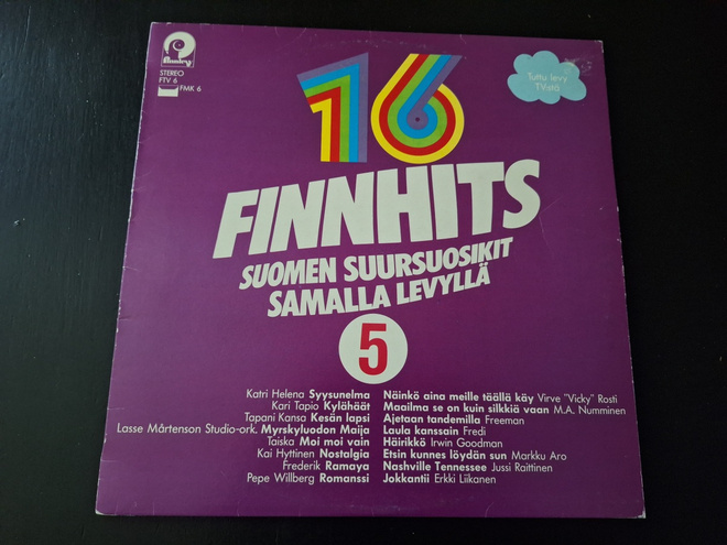 FINNHITS 5 - Tapani Kansa, Irwin Goodman ym.  . LP