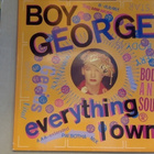 BOY GEORGE :: EVERYTHING I OWN :: VINYYLI MAXI-SINGLE 1987 - pikkukuva 1