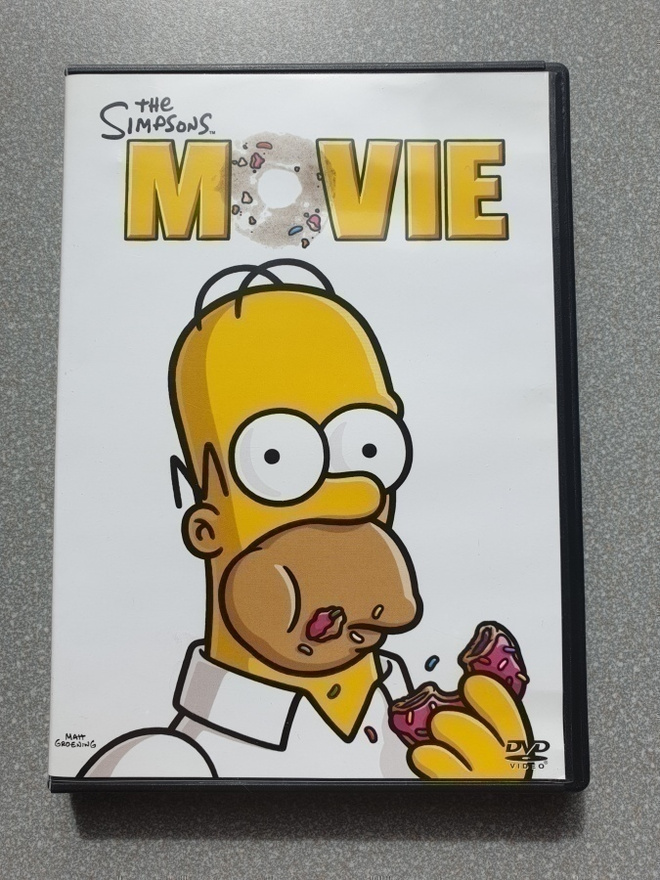 The Simpsons Movie DVD