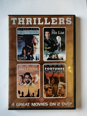 Thrillers (4 elokuvaa kahdella levyllä)