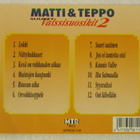 Matti & Teppo • Suuret Valssisuosikit 2 CD - pikkukuva 2