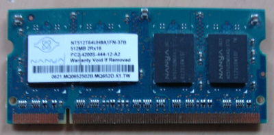 PC2 muisti läppäriin.