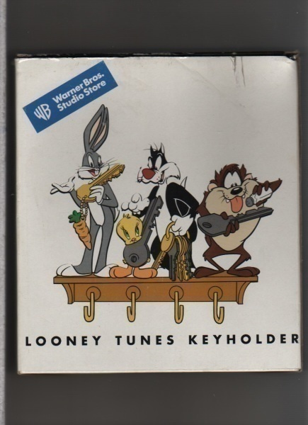 Lasten avainnaulakko, Looney Tunes Keyholder, 4 avainta,uusi
