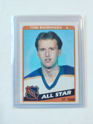 84-85 Topps - Tom Barrasso RC