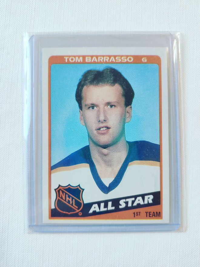 84-85 Topps - Tom Barrasso RC