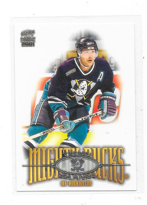 1999-00 Paramount #7 Teemu Selänne , Anaheim Ducks