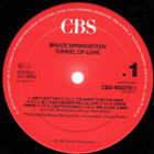 BRUCE  SPRINGSTEEN ::  TUNNEL OF LOVE :: VINYYLI  LP    1987 - pikkukuva 3
