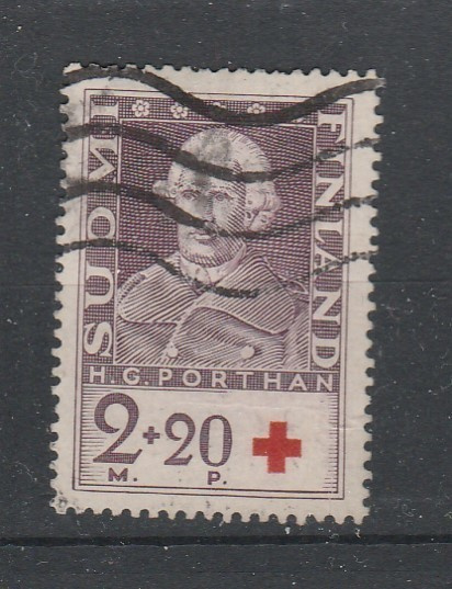 Suomi 1935, PR merkki 2mk+20p,  , leimattu