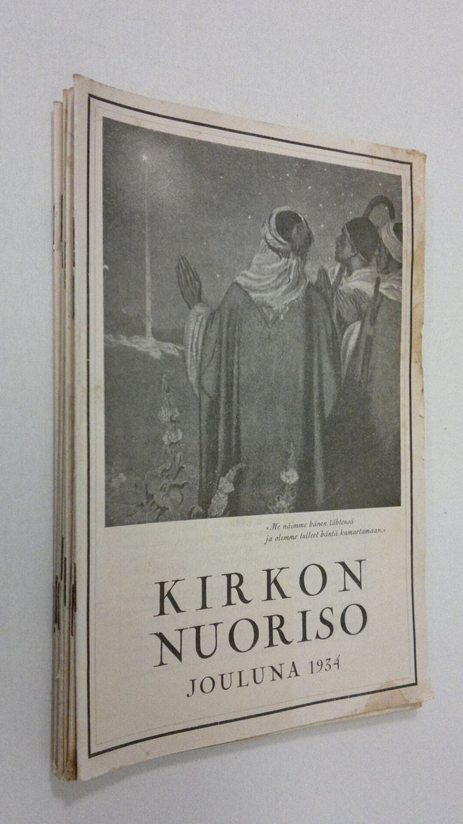 Kirkon nuoriso 1934 Vuosikerta (Puuttuu n:o 10)