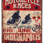 Metallikyltti 25X33Cm indianapolis speedway (20666) - pikkukuva 1