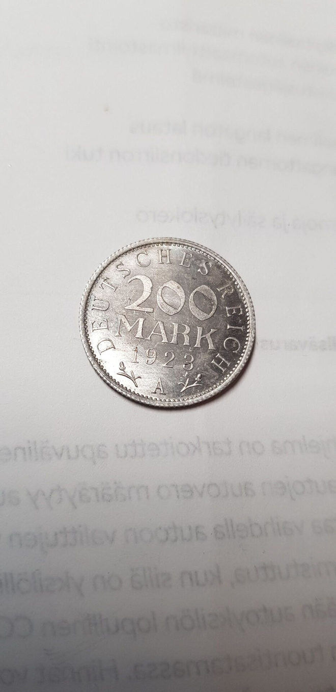 200 mk saksa 1923 kl 7-8