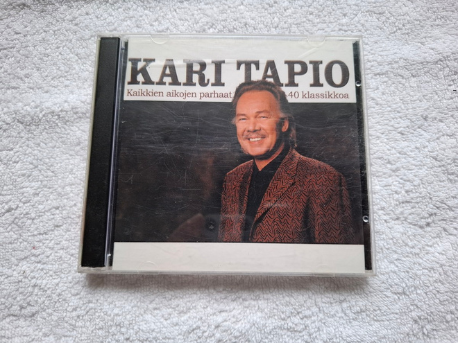 Kari Tapio – Kaikkien Aikojen Parhaat - 40 Klassikkoa CD tup