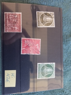 Postimerkkejä Berlin 1951/52/53/54 4 kpl
