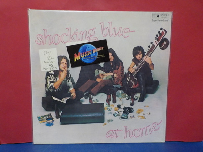 SHOCKING BLUE - AT HOME M-/EX+ 1ST GER -69 PRESS LP