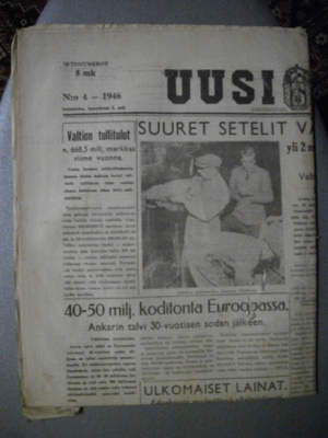 Uusi Suomi Nro 4/5.1.1946 (23.1)