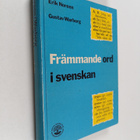 Erik Noreen : Främmande ord i svenskan - pikkukuva 1