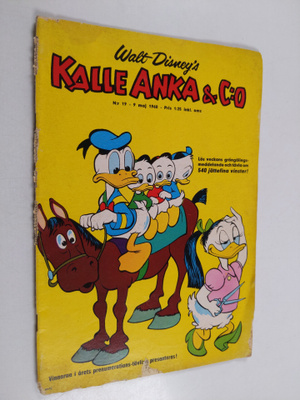 Walt Disney : Kalle Anka & C:o nr.19/1968