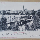 Savonlinna, silta, keskustaa, kirkko, mv pk, p. 1903 - pikkukuva 1