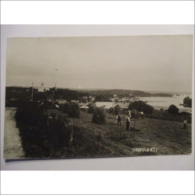 VANHA POSTIKORTTI - KORPILAHDESTA MÄNTSÄLÄÄN 1920 (AB9)
