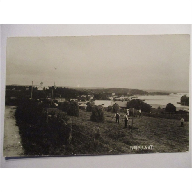 VANHA POSTIKORTTI - KORPILAHDESTA MÄNTSÄLÄÄN 1920 (AB9)