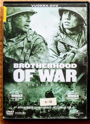 BROTHERHOOD OF WAR – Suomi-DVD 2004, vuokralevy, Korean sota