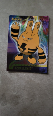 Pokemon - TV Animation - TOPPS - #239 Elekid HOLO card