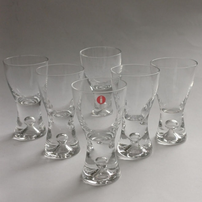 Tapio snapsilasi 6kpl, Tapio Wirkkala, Iittala